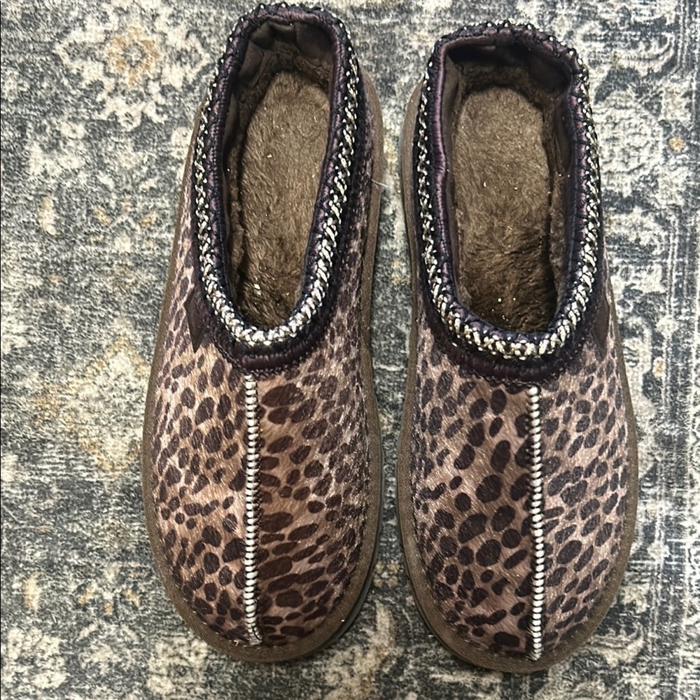Leopard Print Women's clogs